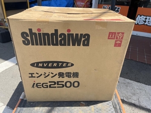 009V не использовался товар * блиц-цена V Shindaiwa Shindaiwa двигатель генератор iEG2500 * вскрыть товар хранение товар регистрация название есть 