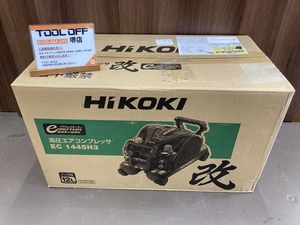 011◎未使用品・即決価格◎HiKOKI/ハイコーキ 高圧エアコンプレッサ EC1445H3(CS) ブラック