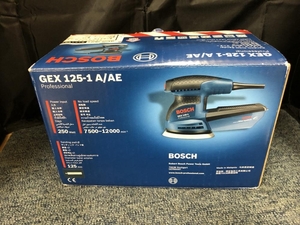 005▽未使用品▽BOSCH 吸塵ランダムアクションサンダー GEX125-1AEJ2