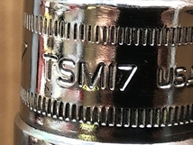 001♪おすすめ商品♪スナップオン Snap-on 1/2ディープソケット TSM17 ※傷や汚れ有り、差込口に凹凸の傷有り、画像要参照_画像3