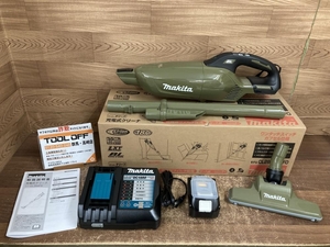 002○未使用品○マキタ makita 充電式クリーナー CL284FDRFO　18V　3.0Ah　バッテリ1個、充電器　高崎店