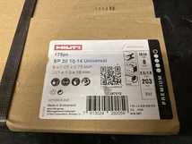 020♪未使用品・即決価格♪ヒルティ　HILTI セーバーソーブレード　レシプロソー　替刃 SP20　10-14　175PC_画像2