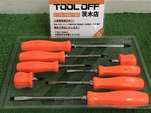 015●おすすめ商品●MACTOOLS　マックツール マックツールドライバ8本セット RCPADFP8T