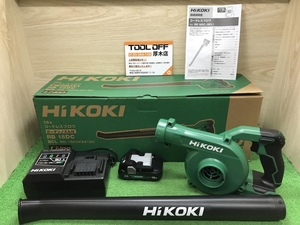 012◆未使用品◆HiKOKI 14.4V/18Vコードレスブロワ RB18DC(NN)