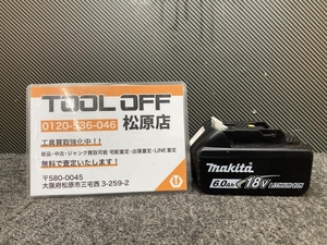 013♪おすすめ商品♪マキタ makita 18V6.0Ah純正リチウムイオンバッテリー BL1860B 充電回数3回