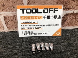 017◇おすすめ商品◇スナップオン Snap-on 1/4トルクスソケットセット 5個セット TLE80A～TLE40A