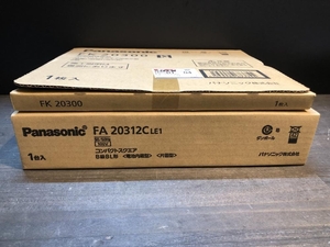 004★未使用品★Panasonic 誘導灯+表示板 FA20312C+FK20300