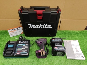 010■未使用品・即決価格■マキタ makita 充電式インパクトドライバー TD002GDXAP バッテリ×2 充電器