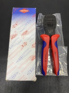 007◇未使用品・即決価格◇KNIPEX 並行圧着ペンチ 97 54 25 超小型プラグ用の圧着プライヤー