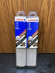 020♪未使用品・即決価格♪レノックス　LENOX セーバーソーブレード　替刃 205350850R　25PC　2セット　50PC