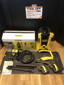 001♪未使用品♪ケルヒャー KARCHER 高圧洗浄機 K2バッテリーセット