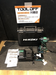 001♪未使用品♪ハイコーキ HIKOKI コードレスインパクトドライバ WH36DC