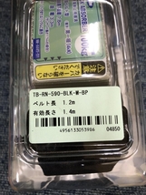 005▽未使用品▽藤井電工 墜落制止用器具 胴ベルト型 TB-RN-590-BLK-M-BP_画像2