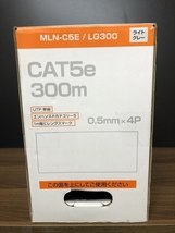 004★未使用品・即決価格★放送通信機器 LANケーブルCat.5e MLN-C5E 300m_画像6