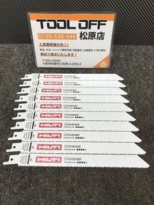 013♪未使用品♪ヒルティ　HILTI レシプロソー替刃 セーバーソーブレード 10-14TPI 10本セット ②