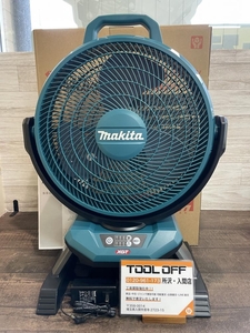 009▼未使用品・即決価格▼マキタ makita 充電式産業扇 CF002GZ 40Vmax 本体+ACアダプタ付属