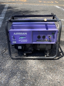 019■1円スタート！ジャンク品■AIRMAN エンジン発電機 HP2300 エンジン始動せず