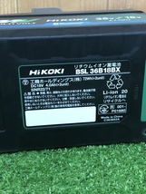 001♪未使用品♪ハイコーキ HiKOKI 18V/36Vマルチボルトバッテリー BSL36B18BX_画像6