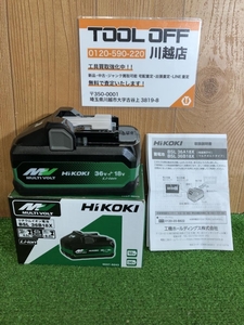 001♪未使用品♪HiKOKI ハイコーキ マルチボルトバッテリー BSL36B18X