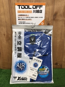 001♪未使用品♪XEBEC　空調服 XE98003S Lサイズ　ロイヤルブルー