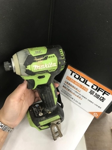 006* junk * Makita rechargeable impact driver TD160DZ * axis blur equipped 