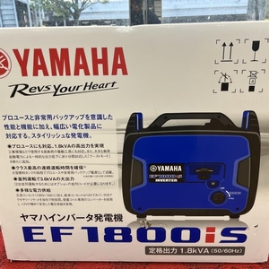 015●未使用品・即決価格●YAMAHA インバータ発電機 EF1800is