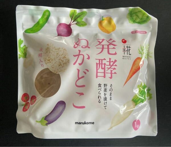 marukome マルコメ プラス糀 ぬか漬けの素　発酵ぬかどこ 1kg 1袋　②