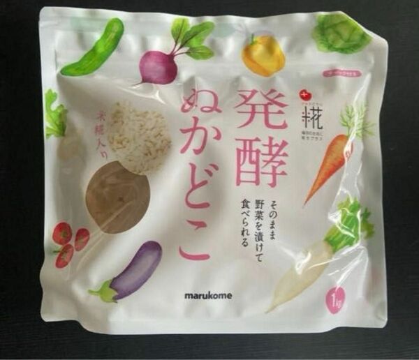 marukome マルコメ プラス糀 ぬか漬けの素　発酵ぬかどこ 1kg 1袋　③