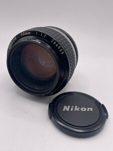 ▼Nikon/ニコン NIKKOR 50ｍｍ 1:1.2 フィルムカメラレンズ ジャンク品▼管理番号1