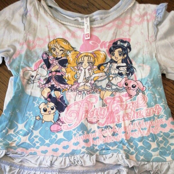 ふたりはプリキュア　maxheart パジャマ上のみ Tシャツ 保管品