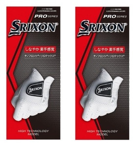  Dunlop SRIXON Srixon glove 25cm 2 sheets PRO SERIES[ thin ] GGG-S028 2 pieces set 25cm