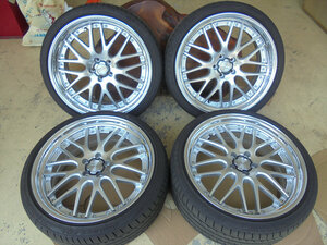 美品　WORK ランベック　２１インチ　LM1-SR ワーク　LM1-SR　245/35R21　96W　21X9.0J　+38　114.3　４本セット