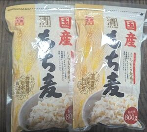 【食物繊維たっぷり】胚芽押麦　国産大麦100%使用　1kg　お徳用