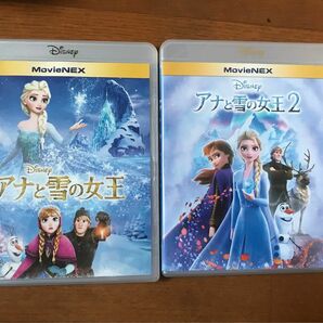 【美品】アナと雪の女王 　MovieNEX 2作品　Blu-ray 純正ケース