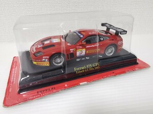 送料300円〜★未開封★ アシェット 公式フェラーリF1コレクション Ferrari 575 GTC Estoril FIA 2003 1/43スケール ミニカー