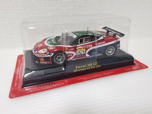 送料350円〜★未開封★ アシェット フェラーリF1コレクション Ferrari 360 GT Silverstone GT FIA 2002 1/43スケール ミニカー