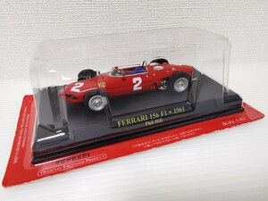  postage 220 jpy ~* unopened *asheto official Ferrari F1 collection Ferrari 156 F1 Phil * Hill PHIL HILL (1961) 1/43 scale minicar 