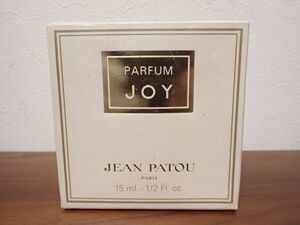 豊G880/6E●JEAN PATOU JOY PARFUM 15ml ジャン パトゥ ジョイ パルファム 香水 未開封●