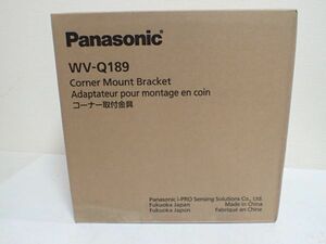 三9/1J〇パナソニック Panasonic 監視カメラ用 コーナー取付金具 WV-Q189 新品未使用〇