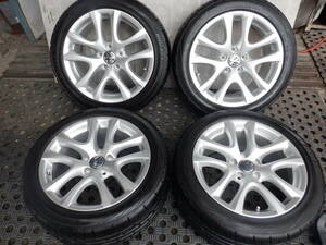 RONAL製 VW シロッコ 純正 17x8J(ET41)PCD112-5穴 ダンロップ DIREZZA 235/45R17 4本セット/60(30)【6-10928】宅配不可(福通営業所止)