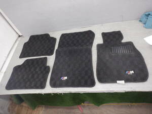 H19 year VA20 BMW 3 series 320i E90 M sport right H floor mat 4 sheets black series /16[6-11802]85013