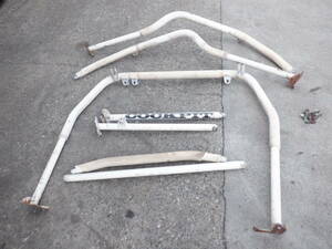 AE86 Trueno 2 door previous term apex 4AG roll bar Junk ( welding to peeled off therefore )/65(25)[6-11279] home delivery un- possible ( Fukutsu post business office stop )84701