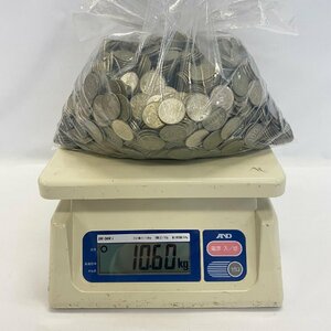 ☆100円銀貨 2210枚セット 総重量 約10.6kg 稲穂柄メイン 大量まとめ シルバーコイン