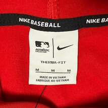 １円新品 未使用品 タグ付き ナイキ Nike プルオーバーパーカー オーセンティックコレクション ヘザーレッド ポリエステル メンズ Mサイズ_画像9