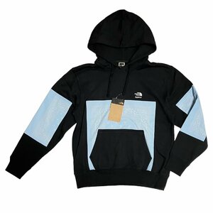 １円新品未使用品 タグ付き THE NORTH FACE Spreame ノースフェイス バンダナ柄 プルオーバーパーカー 長袖 ブラック コラボ メンズ S