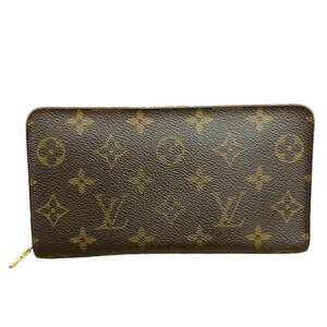 LOUIS VUITTON ルイヴィトン ポルトモネジップ モノグラム M61727 ブラウン系 長財布 ウォレット