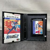 ③新品未使用品 ローリングサンダー2 ROLLING THUNDER2 MD メガドライブ MEGADRIVEナムコ 店舗在庫品 namcotソフト _画像5