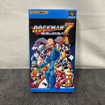 J 新品未使用品 ロックマン7 宿命の対決! ROCKMAN7 カプコン CAPCOM SFC スーパーファミコン 店舗在庫品_画像1