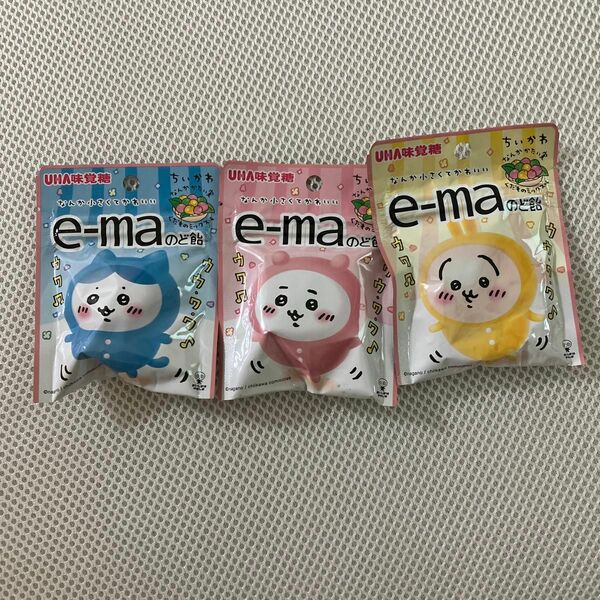 ちいかわ ハチワレ うさぎ　e-ma のどあめ　のど飴