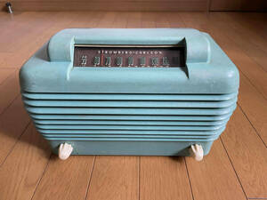[ America made * vacuum tube radio ]STROMBERG-CARLSON 1101-H * 1940'sa-ru deco Vintage present condition goods (*li paint )